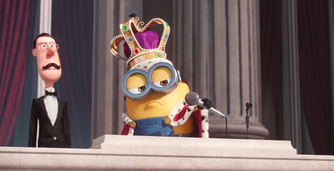 &ldquo;Minions&rdquo; l&agrave; t&aacute;c phẩm spin-off, xoay quanh những &ldquo;tiểu qu&aacute;i da v&agrave;ng&rdquo; đ&aacute;ng y&ecirc;u của loạt &ldquo;Despicable Me&rdquo;