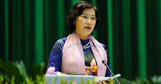 Ph&oacute; Chủ tịch Quốc hội Nguyễn Thị Kim Ng&acirc;n được Trung ương nhất tr&iacute; giới thiệu ứng cử chức danh Chủ tịch Quốc hội