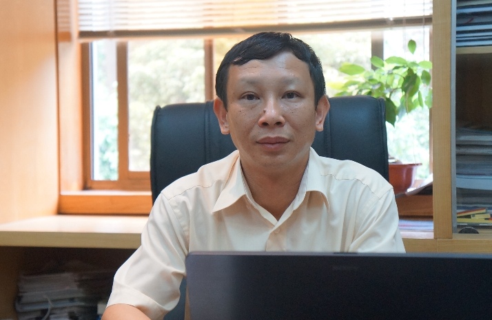 &Ocirc;ng Vũ Việt Hải - Ph&oacute; gi&aacute;m đốc C&ocirc;ng ty Than Nam Mẫu