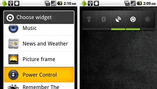 Power Control trong điện thoại Android 