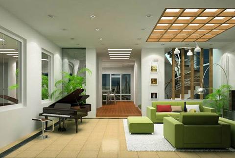 Tránh sử dụng nhiều màu sắc tương phản khi bố trí nội thất Tránh sử dụng nhiều màu sắc tương phản khi bố trí nội thất