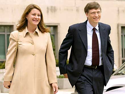 phu nh&acirc;n Bill Gates