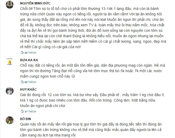 Nhiều &yacute; kiến cho rằng việc n&oacute;i qu&aacute;n b&aacute;nh căn n&agrave;y l&agrave; &lsquo;chặt ch&eacute;m kh&aacute;ch du lịch ở Nha Trang&rsquo; c&oacute; phần hơi qu&aacute;.