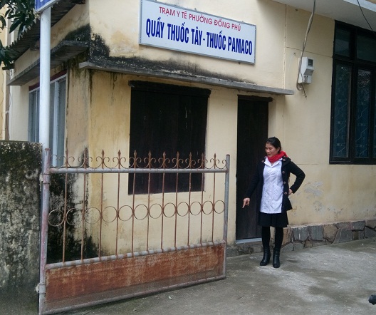 Vị tr&iacute; b&eacute; g&aacute;i bị bỏ rơi. Ảnh: Vietnamnet
