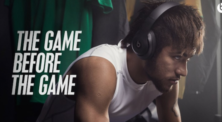 Quảng c&aacute;o tai nghe Beats của Sony l&agrave; một trong những chiến dịch truyền th&ocirc;ng của World Cup 2014