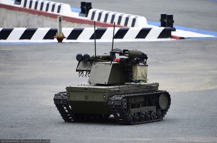 Robot Platform-M: Chiến binh hủy diệt chiến trường Syria