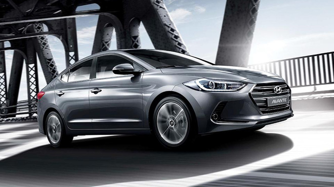 H&igrave;nh ảnh &ocirc; t&ocirc; Hyundai Elantra 2016. Ảnh: Tr&iacute; thứ trẻ