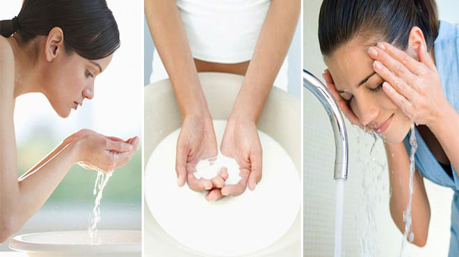 Rửa mặt bằng nước vo gạo gi&uacute;p da mặt trắng hồng tự nhi&ecirc;n