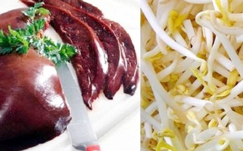 Kh&ocirc;ng n&ecirc;n x&agrave;o gi&aacute; đỗ với gan lợn
