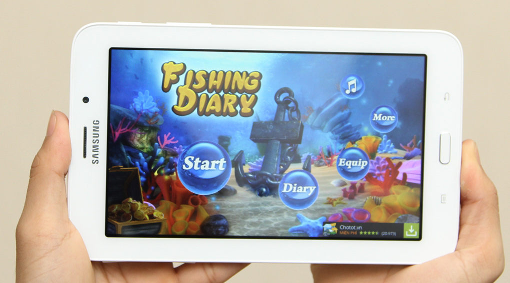 Samsung Galaxy Tab 3V m&agrave;n h&igrave;nh đẹp cấu h&igrave;nh mạnh mẽ