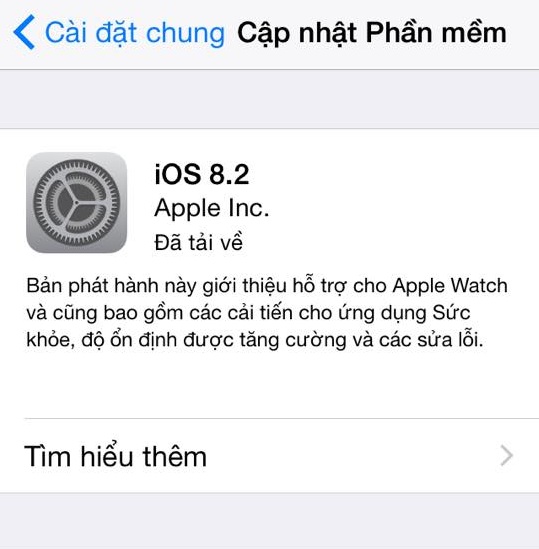 iOS cũng l&agrave; một sản phẩm mới của Apple được cập nhật tới người d&ugrave;ng