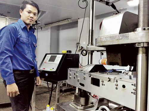 S&aacute;ng kiến của anh L&ecirc; Hồ Minh Bằng đ&atilde; mang lại nguồn lợi h&agrave;ng trăm triệu đồng mỗi năm