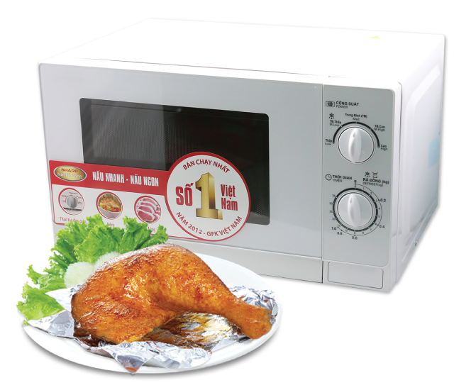 L&ograve; vi s&oacute;ng của Sharp được y&ecirc;u th&iacute;ch v&agrave; quen thuộc với chị em trong năm 2014