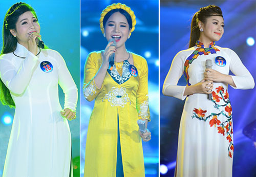 Ngoại h&igrave;nh đẹp của c&aacute;c th&iacute; sinh Sao Mai 2015