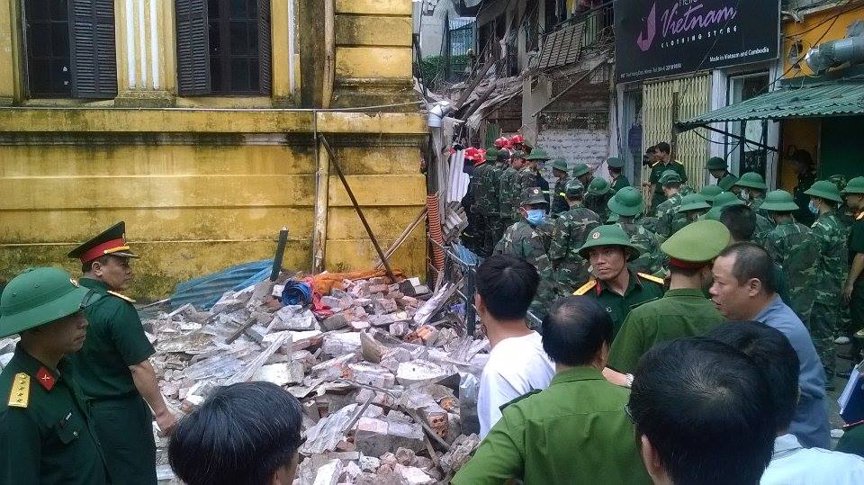 Hiện tại các lực lượng chức năng vẫn chưa có kết luận về nguyên nhân vụ sập