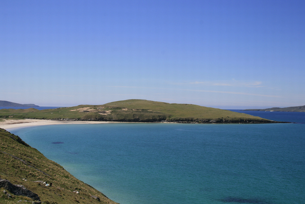 Bãi biển Seilebost, ở ngoài Hebrides