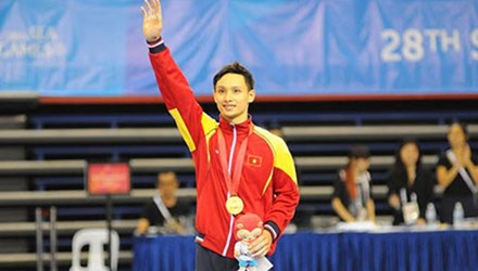 Phương Th&agrave;nh l&agrave; VĐV Việt Nam đầu ti&ecirc;n gi&agrave;nh HCV to&agrave;n năng tại đầu trường SEA games 