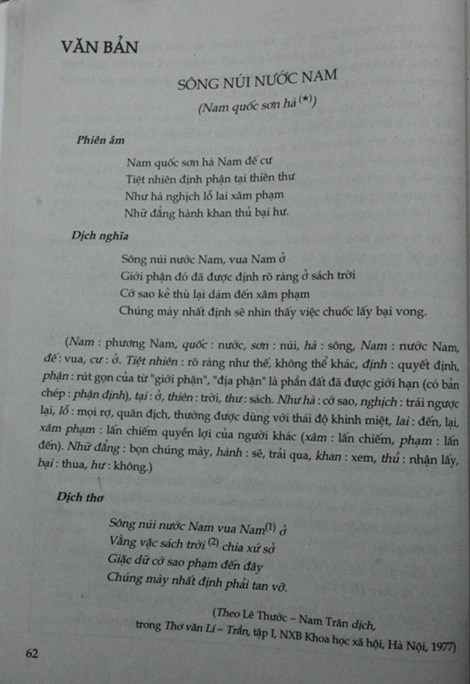 Bản dịch của L&ecirc; Thước - Nam Tr&acirc;n