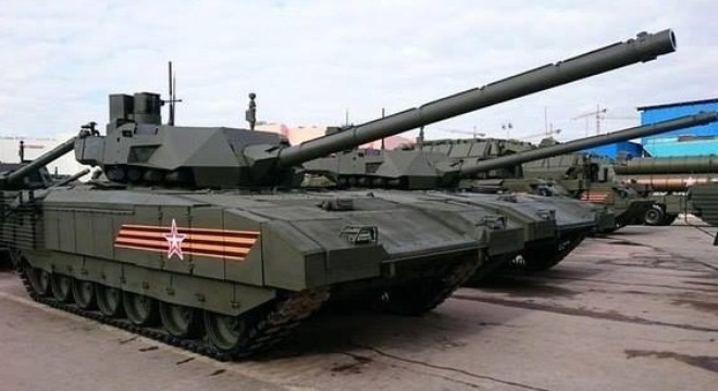 H&igrave;nh ảnh to&agrave;n diện của si&ecirc;u vũ kh&iacute; xe tăng Armata T-14 đ&atilde; ch&iacute;nh thức được tiết lộ