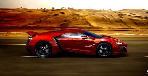 Xe đua thể thao si&ecirc;u sang Lykan HyperSport l&agrave; si&ecirc;u phẩm g&acirc;y ch&uacute; &yacute; nhất trong 'Fast and Furious 7'