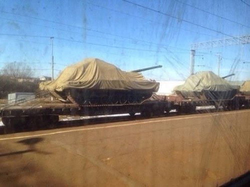 Si&ecirc;u tăng tối mật T14 Armata bị lộ diện