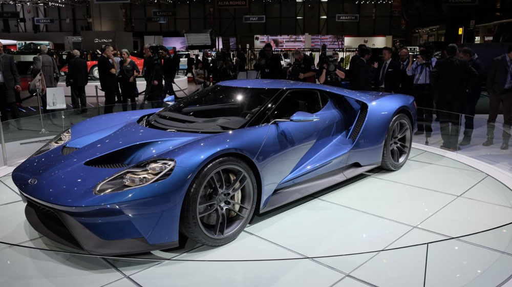 Si&ecirc;u xe mới Ford GT 2017 g&acirc;y bất ngờ lớn tại triển l&atilde;m Detroit 2015