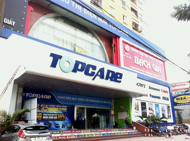 Topcare hiện đang nợ tiền thu&ecirc; mặt bằng tại 335 Cầu Giấy