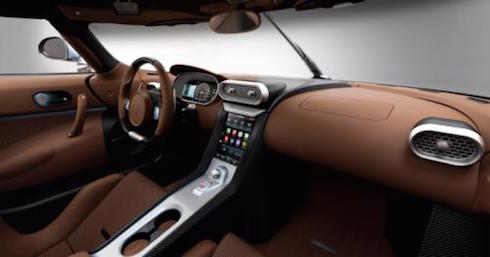 Nội thất của si&ecirc;u xe mới Regera c&oacute; được vẻ đẹp vừa hiện đại, vừa cổ điển