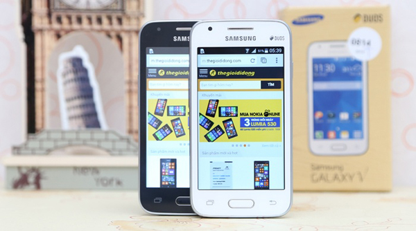 Smartphone gi&aacute; rẻ Samsung Galaxy V dưới 2 triệu d&agrave;nh cho sinh vi&ecirc;n