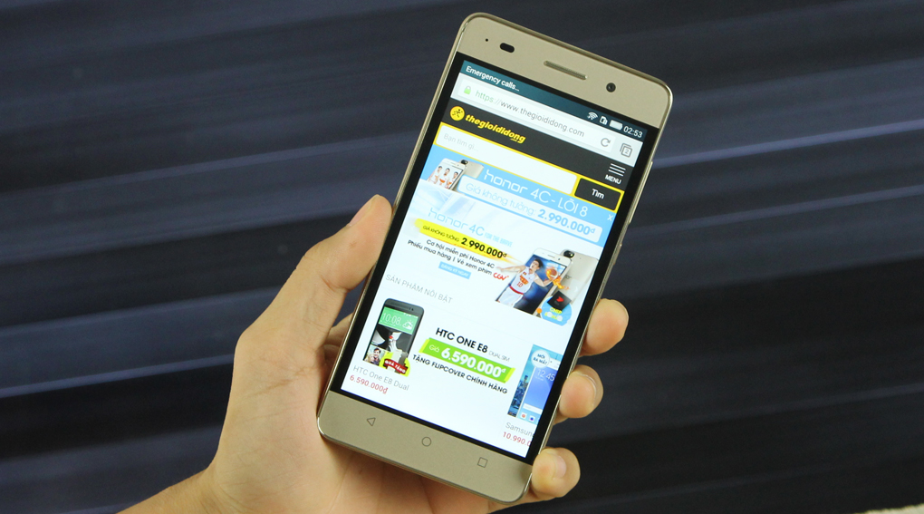 Honor 4C l&agrave; smartphone gi&aacute; rẻ sở hữu cấu h&igrave;nh 'khủng'