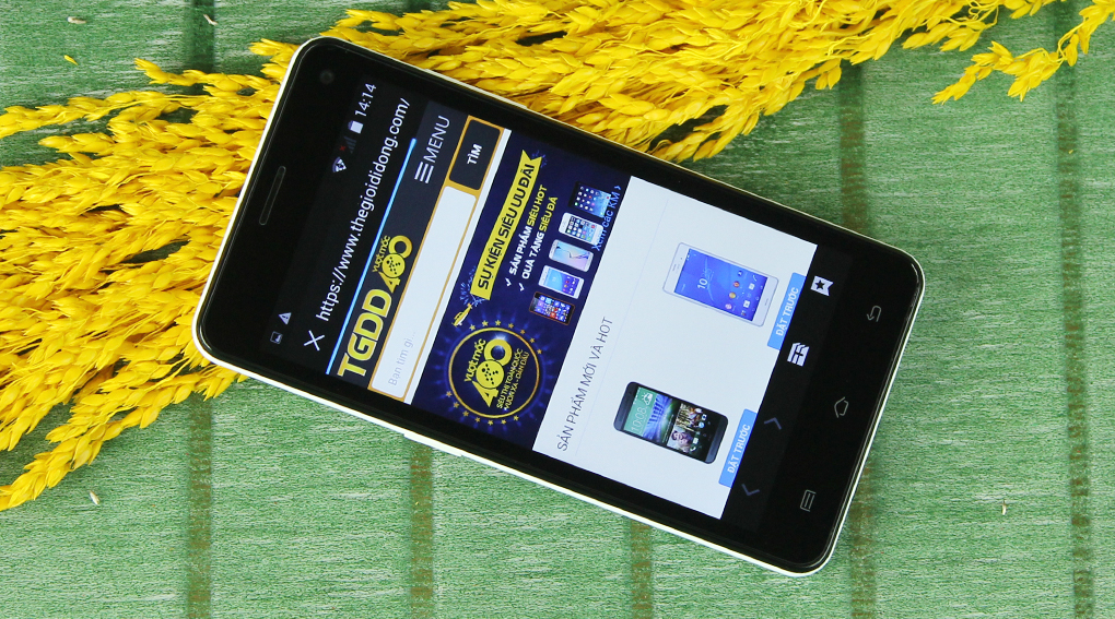 Mobiistar LAI 504K d&ugrave;ng hai SIM hai s&oacute;ng