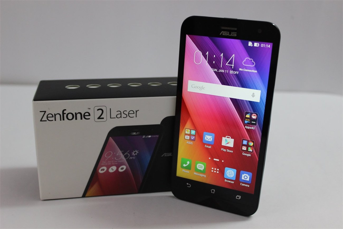 Asus ZenFone 2 Laser l&agrave; smartphone gi&aacute; rẻ c&oacute; RAM 2GB v&agrave; chạy Android Lollipop