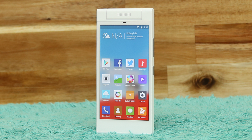 Gionee Elife E7 Mini c&oacute; thiết kế camera xoay 13MP độc đ&aacute;o