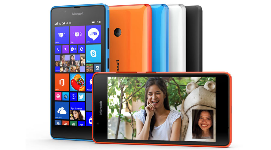 Smartphone gi&aacute; rẻ Microsoft Lumia 540 m&agrave;n h&igrave;nh rộng, ch&iacute;p 'khủng'