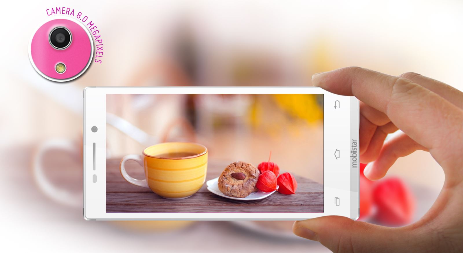 Smartphone gi&aacute; rẻ 2 sim 2 s&oacute;ng chụp ảnh cực n&eacute;t của Mobiistar