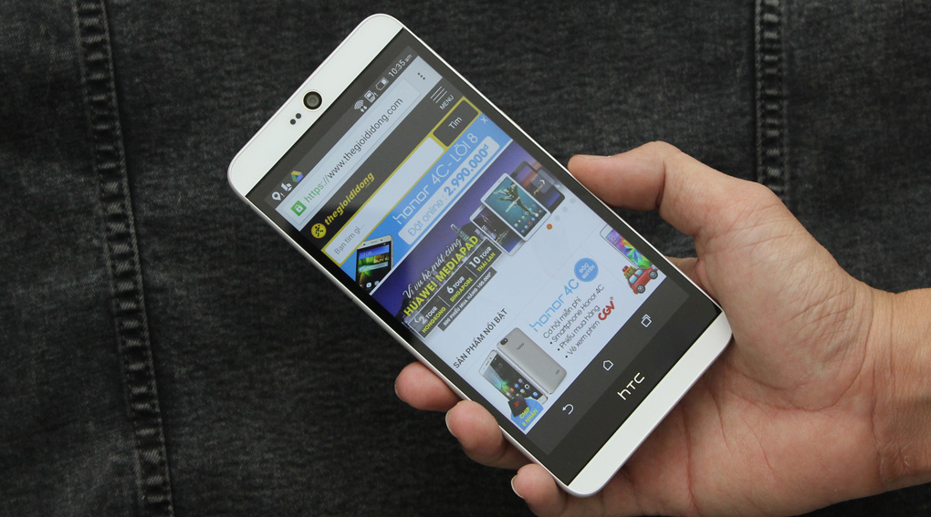 Smartphone gi&aacute; rẻ HTC Desire 826 Selfie hỗ trợ mạng di động 4G LTE Cat 4