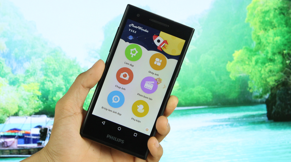 Philips S358 sử dụng phi&ecirc;n bản Android 5.1 Lollipop mới nhất hiện nay