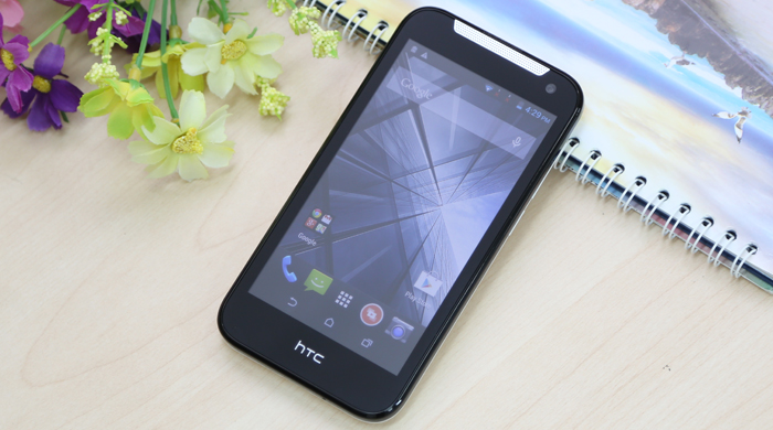 Smartphone gi&aacute; rẻ đ&aacute;ng mua năm 2014 mang vẻ đẹp như mong đợi của HTC