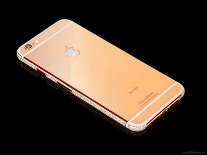 Phi&ecirc;n bản nạm kim cương của chiếc smartphone hot nhất iPhone 6