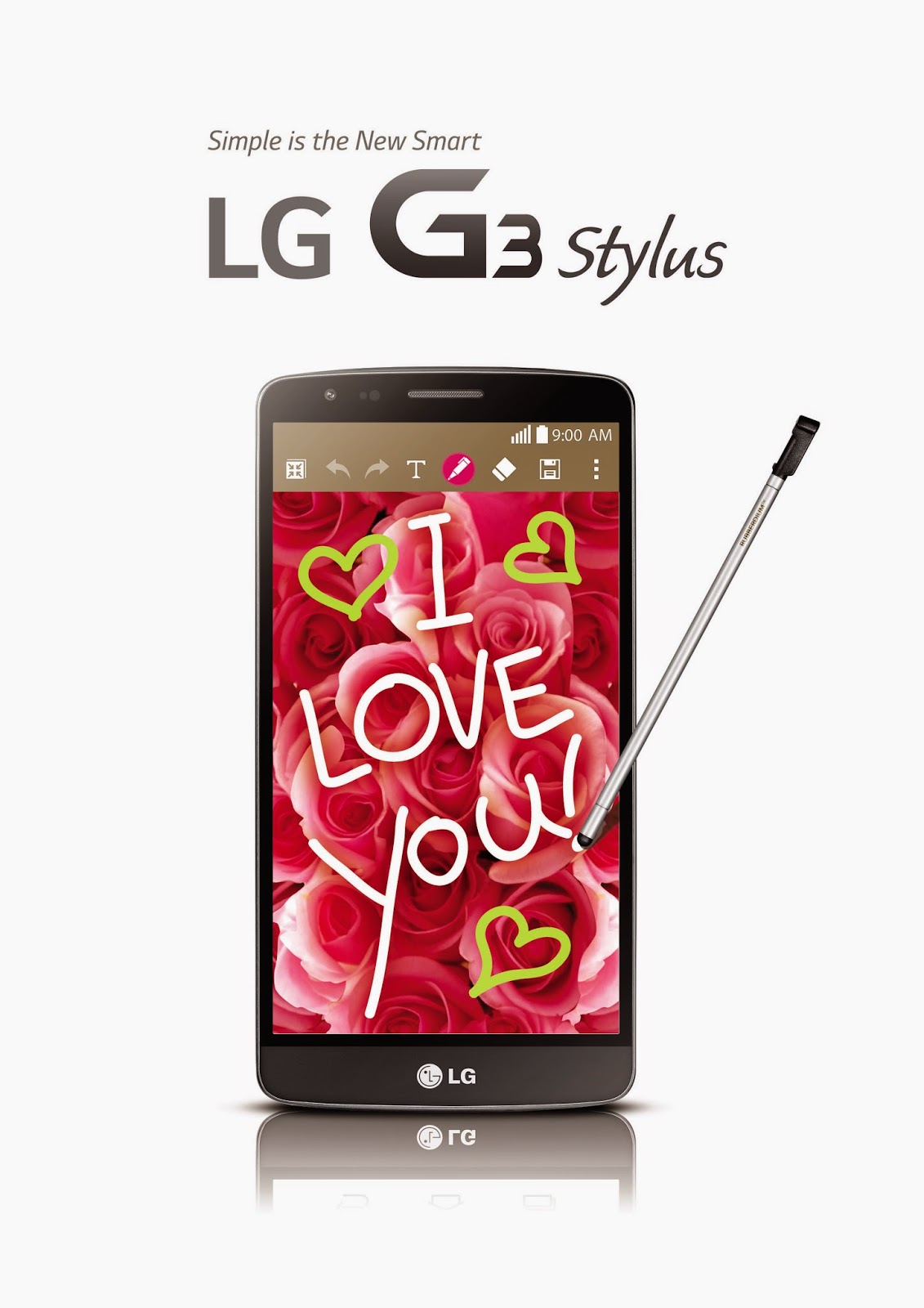 Smartphone hot nhất, LG G3 Stylus sở hữu b&uacute;t Rubberdium c&ocirc;ng nghệ cao