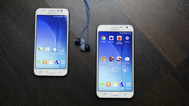 Galaxy J5 v&agrave; J7 tương đồng về ngoại h&igrave;nh