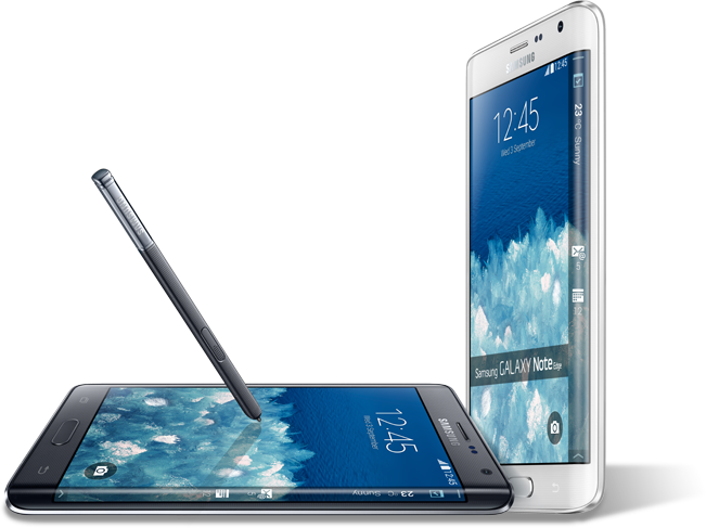 Smartphone hot nhất  Samsung Galaxy Note Edge sở hữu m&agrave;n h&igrave;nh cong ấn tượng