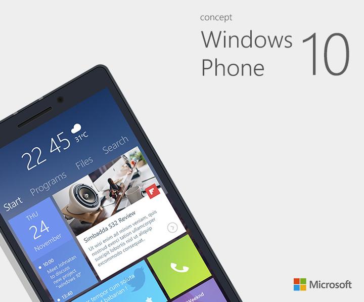 Window Phone 10 sớm sẽ được t&iacute;ch hợp trong mẫu smartphone n&agrave;y