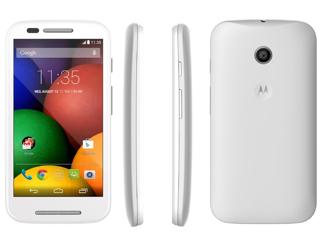 Smartphone hot nhất Moto E của Motorola được thiết kế đẹp v&agrave; nhỏ gọn
