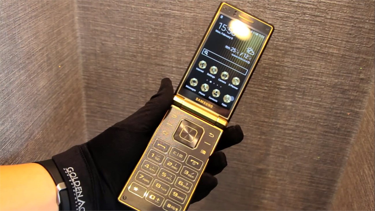 Samsung Galaxy Golden 2 sexy v&agrave; sang trọng kh&ocirc;ng k&eacute;m smartphone hot nhất hiện nay