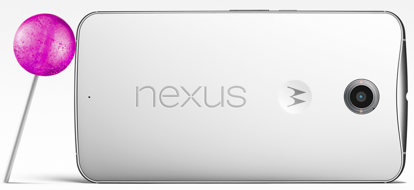 Smartphone hot nhất Nexus 6 sử dụng hệ điều h&agrave;nh Android Lollipop