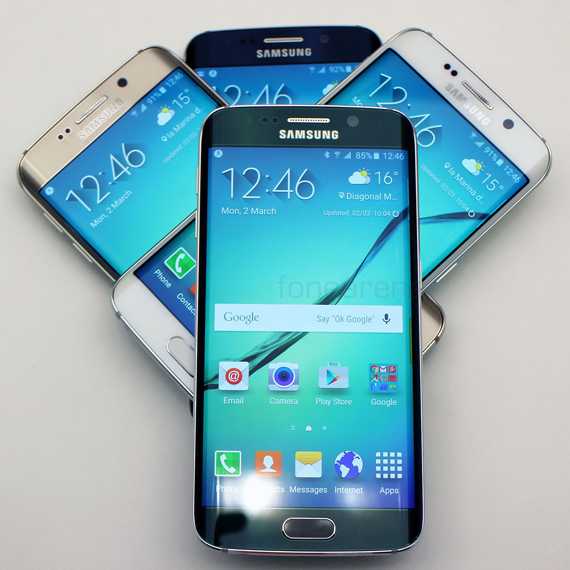 Smartphone hot nhất của Samsung hiện l&agrave; Galaxy S6 Edge