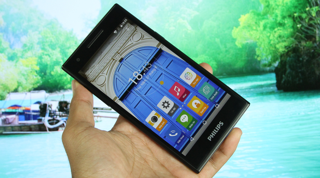 Philips S358 d&ugrave;ng chip 4 nh&acirc;n, RAM 1GB v&agrave; chạy Android 5.1 Lollipop khi b&aacute;n ra