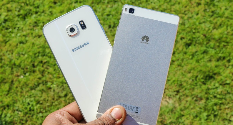 Smartphone hot nhất S6 Edge v&agrave; Huawei P8