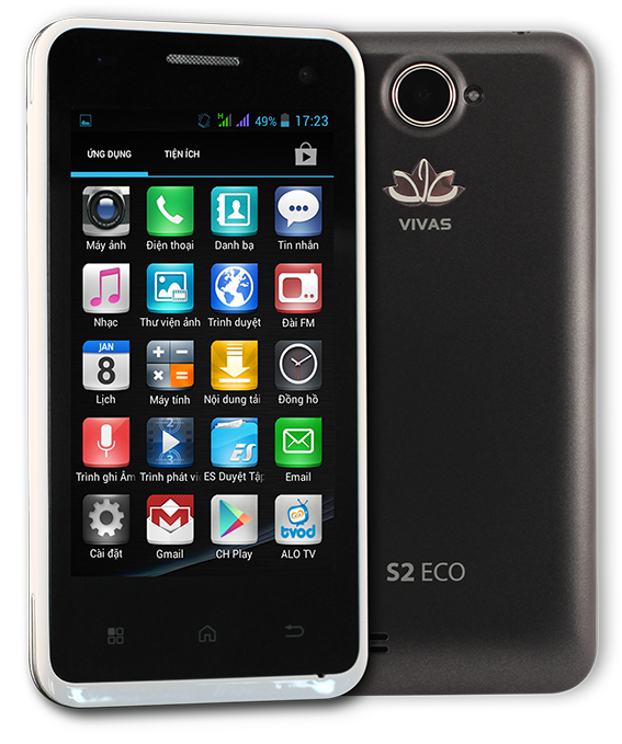 Trong khi đó, Vivas Lotus S2 Eco lại sang trọng, lịch lãm với hai màu cổ điển là đen và trắng